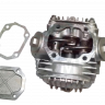 Головка цилиндра "Альфа, Zodiak" в сборе 52 мм (110 см3) (клапана, распр 28 зуб. коромысло и т.д.)