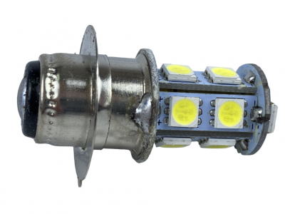 Лампа светодиодная (LED) 12V 35/35W (P15d-25-1) фарная (Альфа, Zadiak)